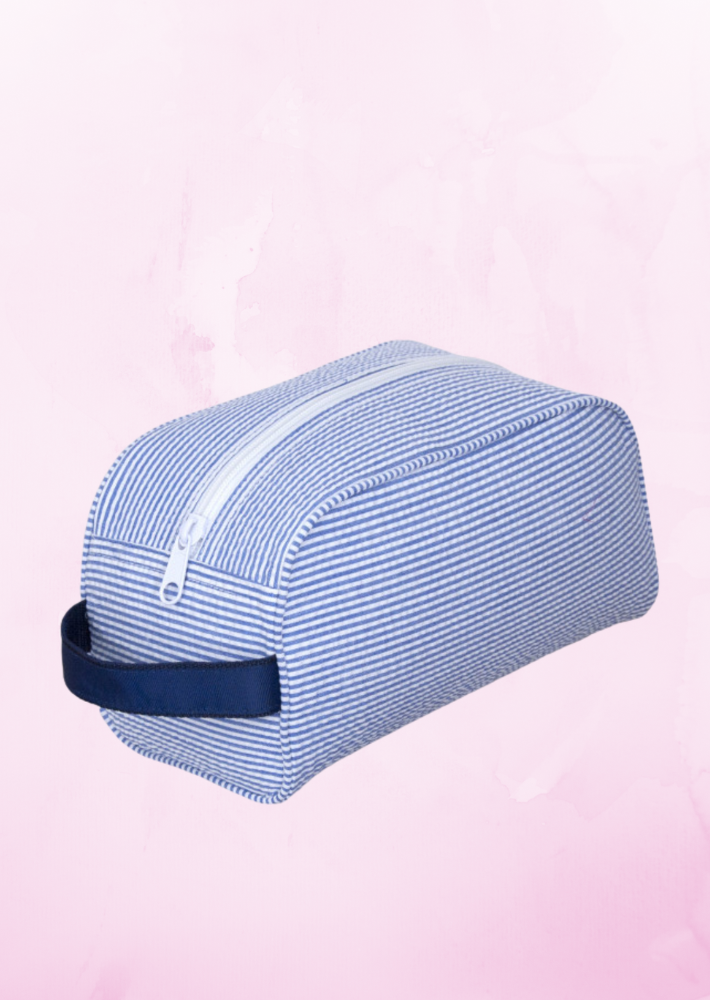 Navy Seersucker Traveler