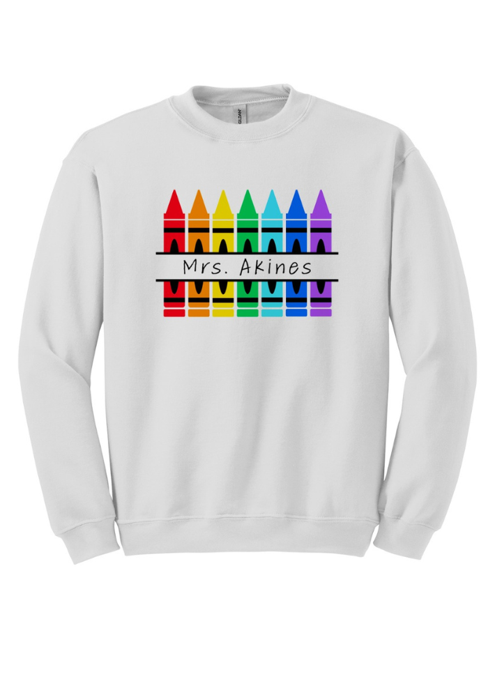 Teacher Crewneck Sweatshirt