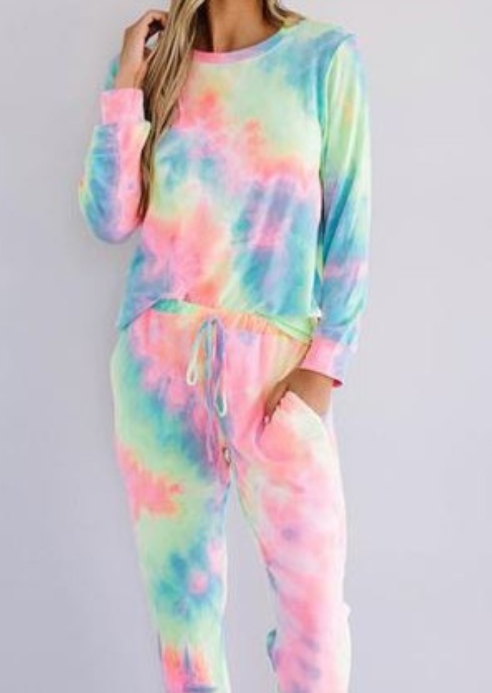 Tie-Dye PJ Set