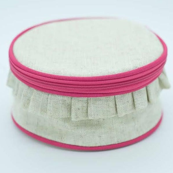 Linen Jewelry Case